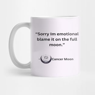 Cancer Moon Mug